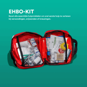 EHBO tasje voor thuis – complete eerste hulp in compacte rode kit