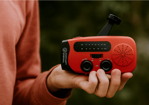 noodradio opwindbaar