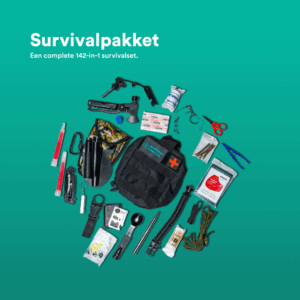 Survivalpakket – 142-in-1 survival kit voor avontuur en noodsituaties