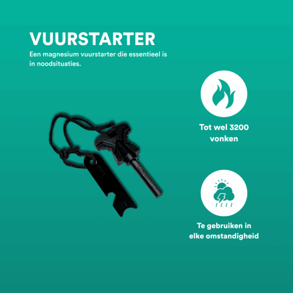 Survivalpakket – 142-in-1 survival kit voor avontuur en noodsituaties - Afbeelding 4