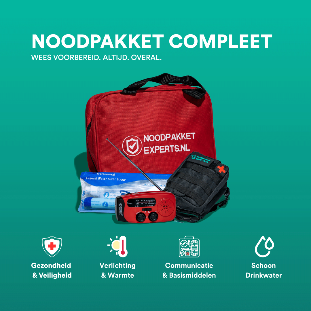 noodpakket compleet