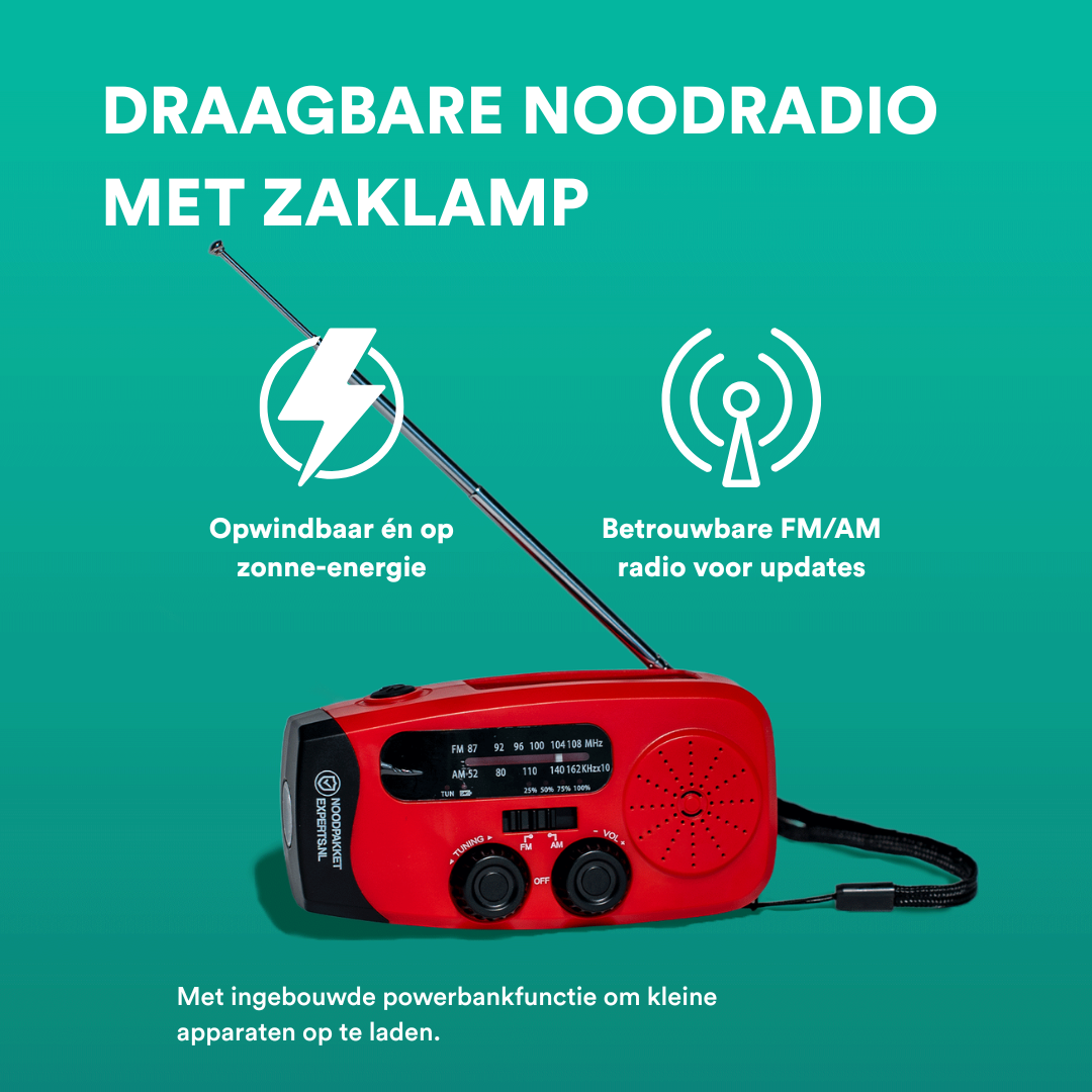 radio zaklamp