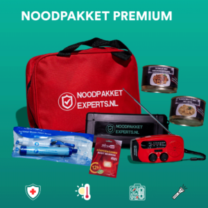 Noodpakket Premium | 72-uur overlevingsset incl. voedsel