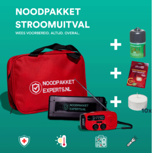 Noodpakket Stroomuitval | 72-uur zelfredzaamheid bij stroomuitval