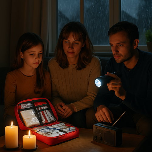 noodpakket gezin 3 personen